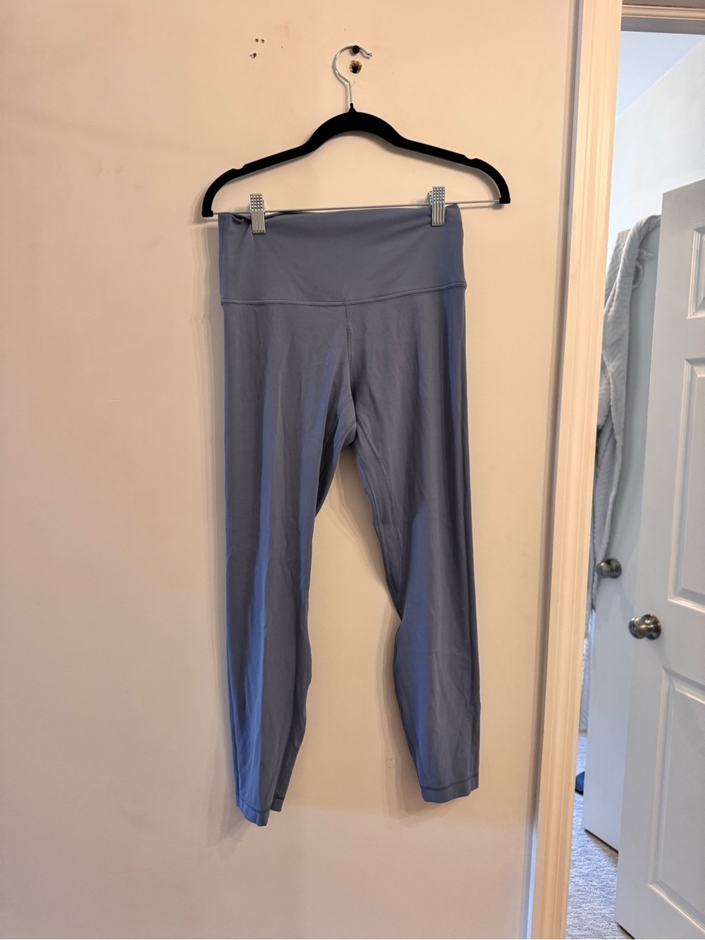 lululemon athletica Dusty Blue High-Rise Workout Leggings